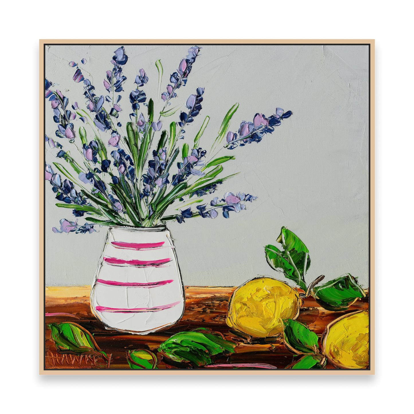 Lavender And Lemons - Fine Art Print