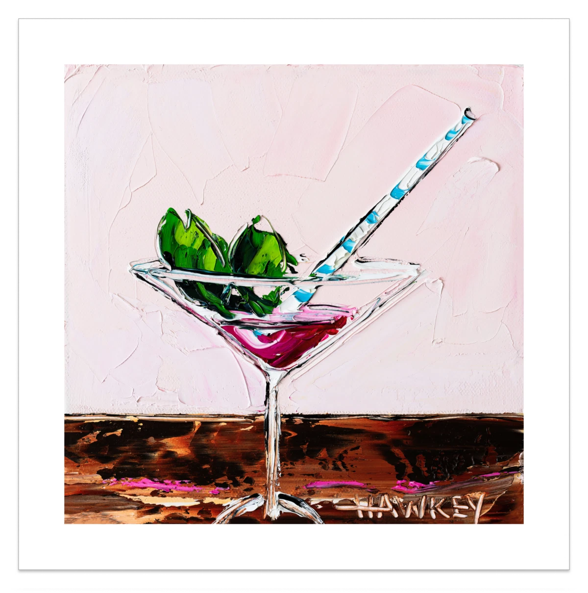 Cosmopolitan With Mint - Fine Art Print