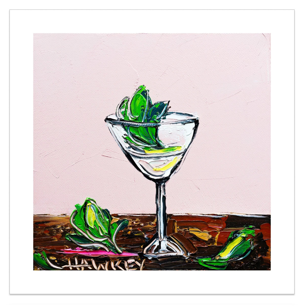 Gin And Mint 2 - Fine Art Print