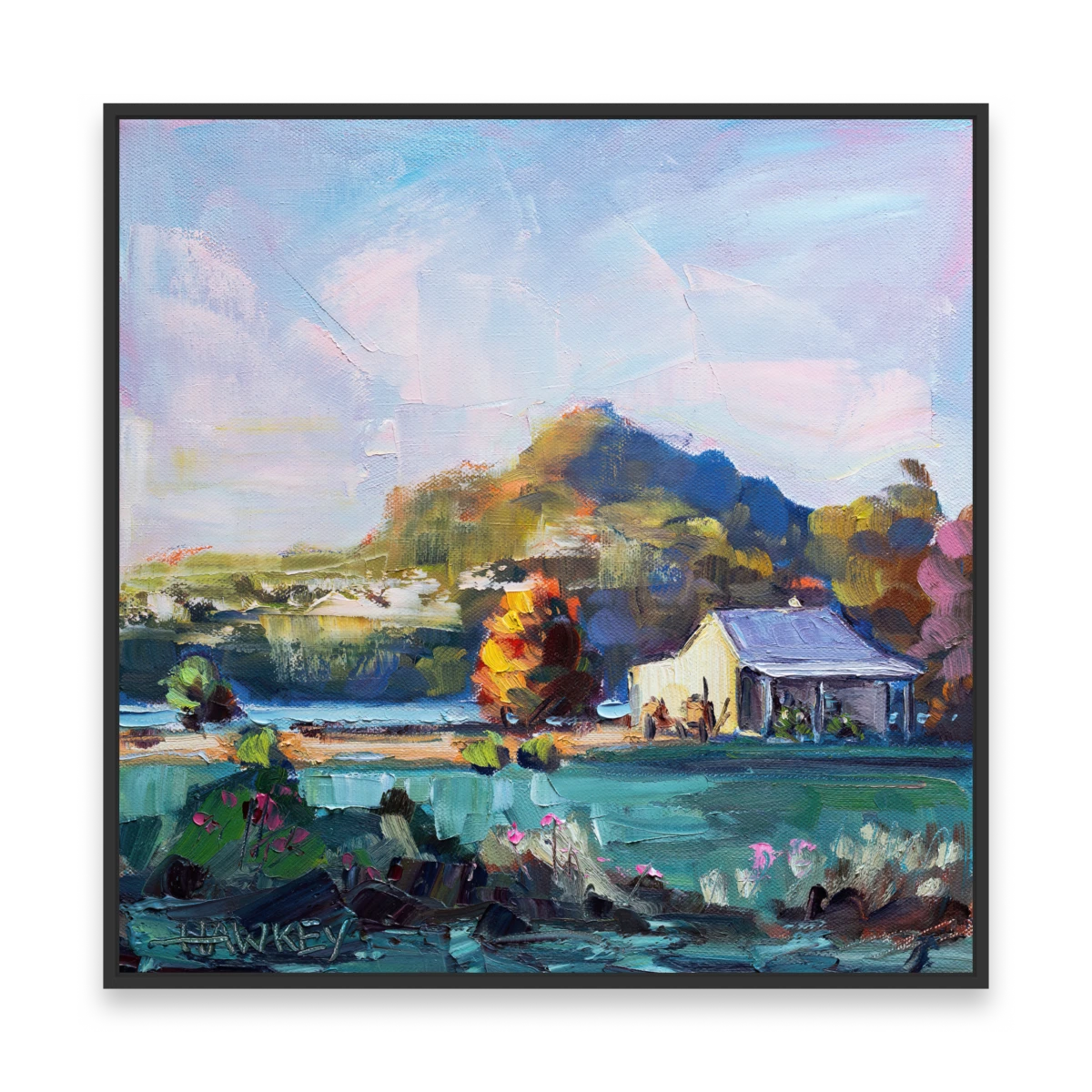 Sunlit House - Fine Art Print