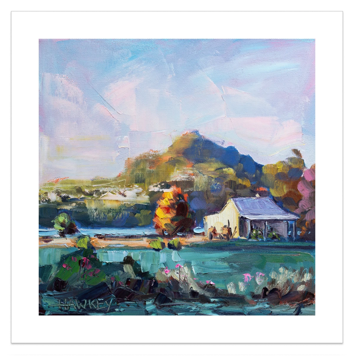 Sunlit House - Fine Art Print