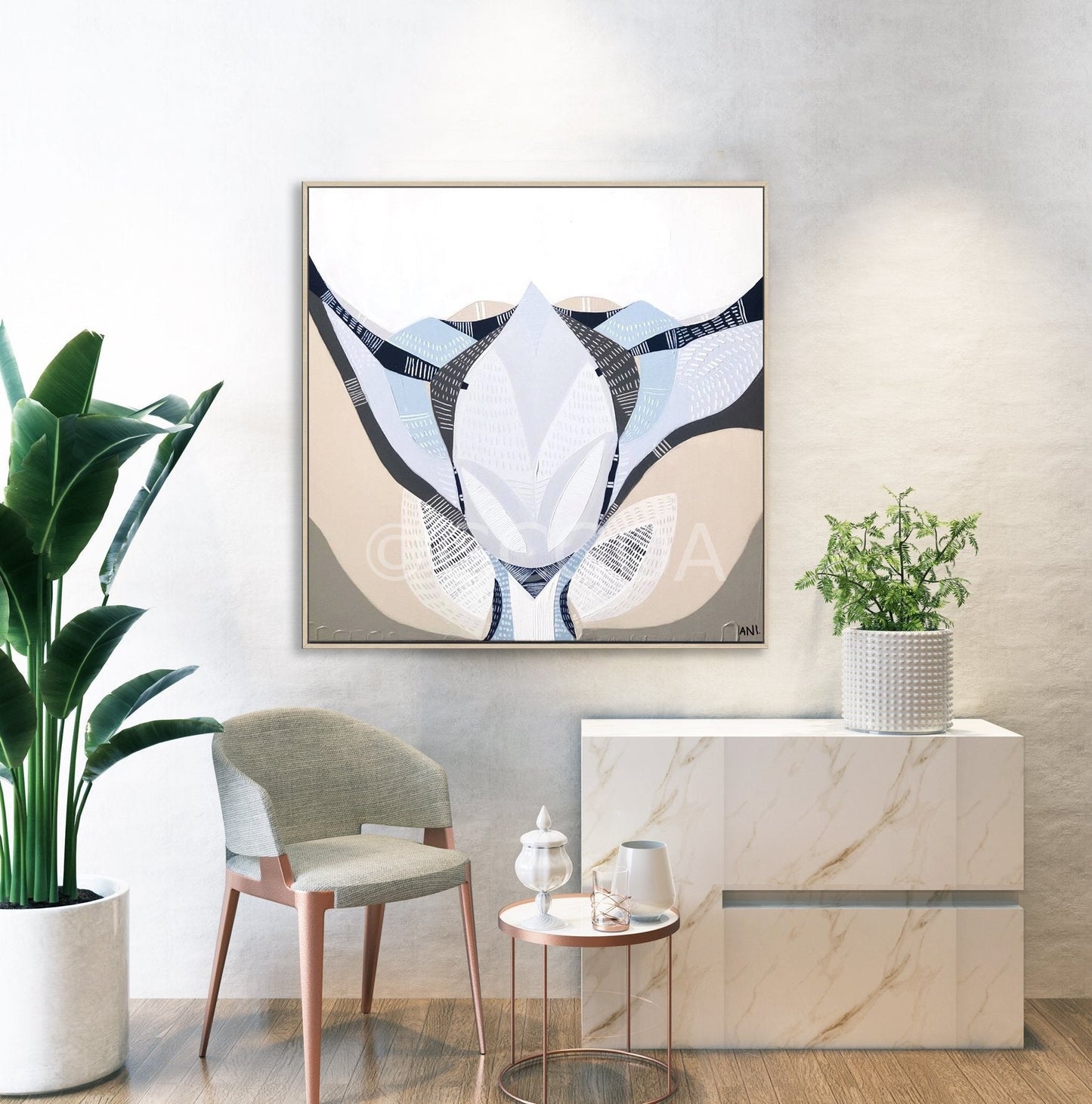 Protea Under The Sea 1 - Original Art - Gold Coast Gallery Of ArtAni Ipradjian