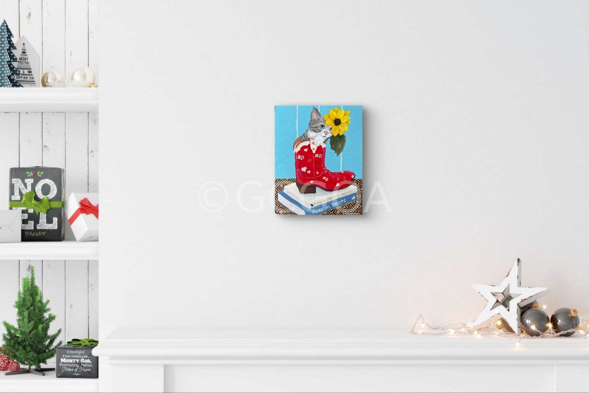 Puss in Boots - Original Art - Gold Coast Gallery Of ArtFika Karnadewi