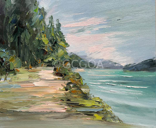 Queenstown gardens No 5 - Original Art - Gold Coast Gallery Of ArtLiliana Gigovic