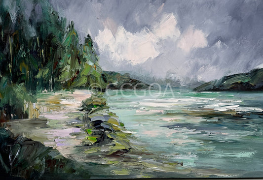 Queenstown Gardens No 6 - Original Art - Gold Coast Gallery Of ArtLiliana Gigovic