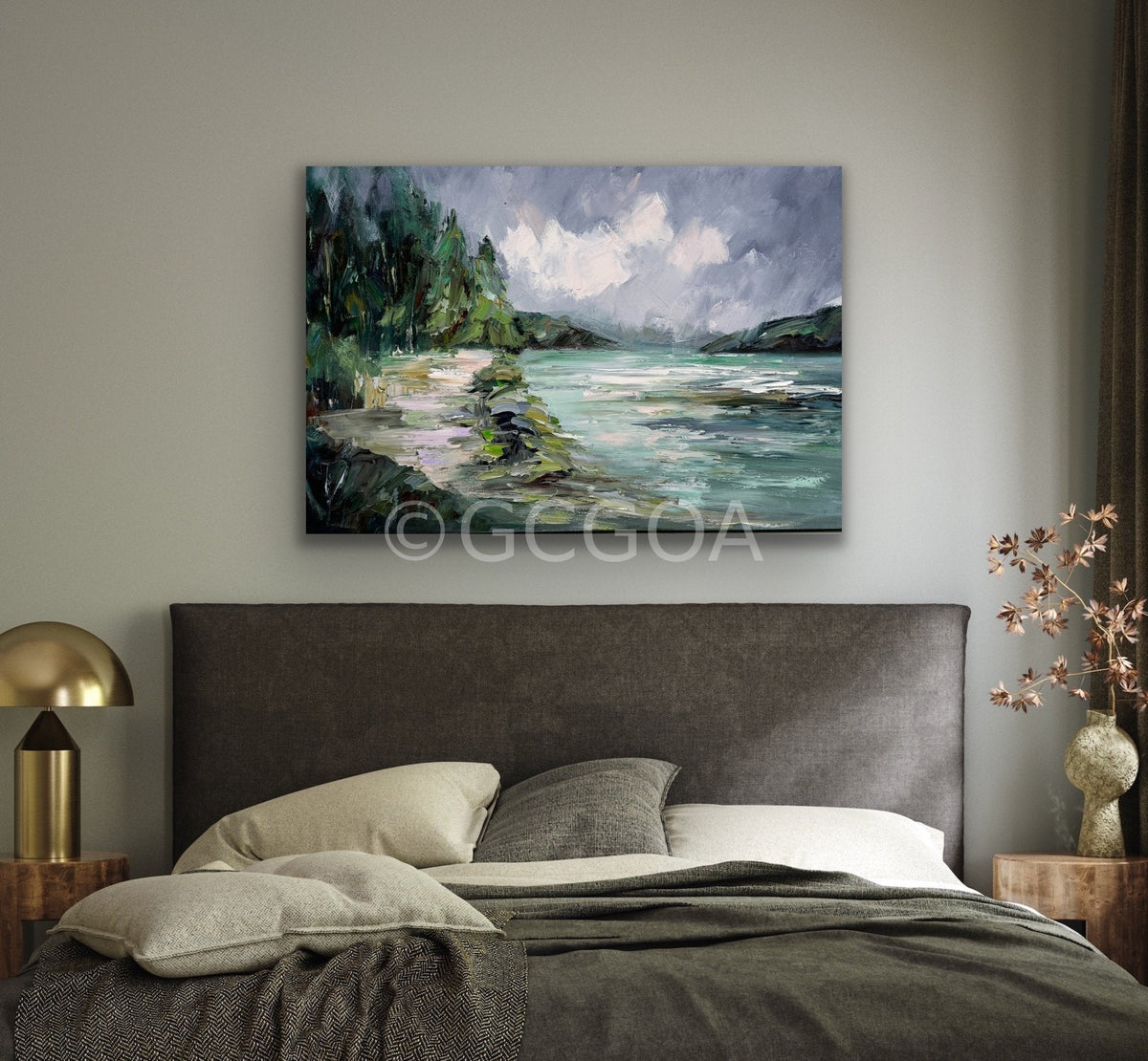 Queenstown Gardens No 6 - Original Art - Gold Coast Gallery Of ArtLiliana Gigovic