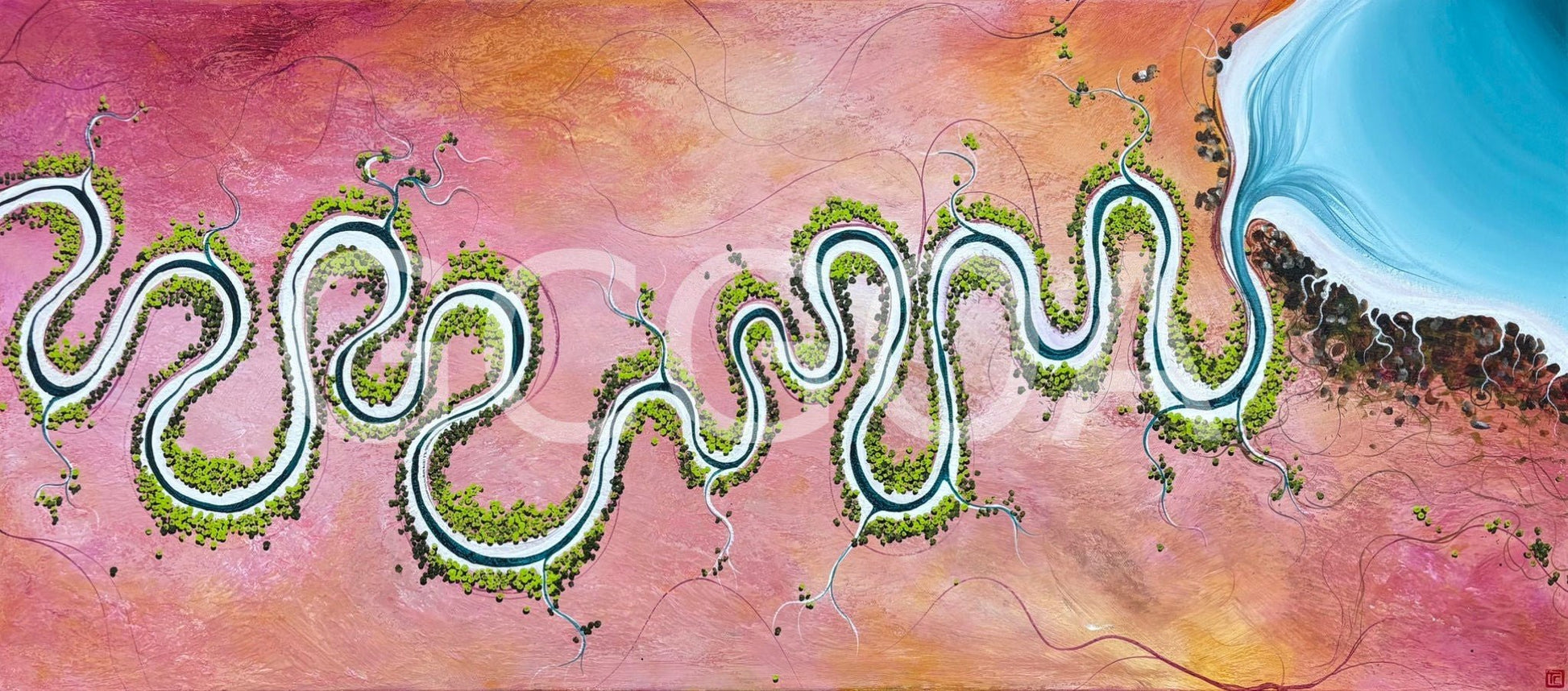 Quiet Bay Of Passing Time - Gold Coast Gallery Of ArtTania Chanter