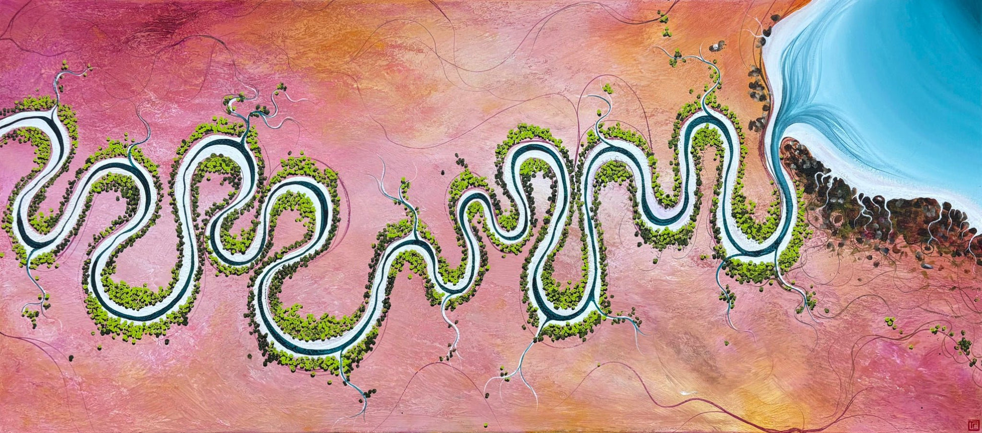 Quiet Bay Of Passing Time - Gold Coast Gallery Of ArtTania Chanter