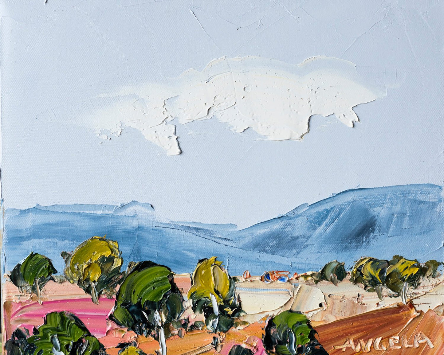 Quiet Sky 2 - Gold Coast Gallery Of ArtAngela Hawkey