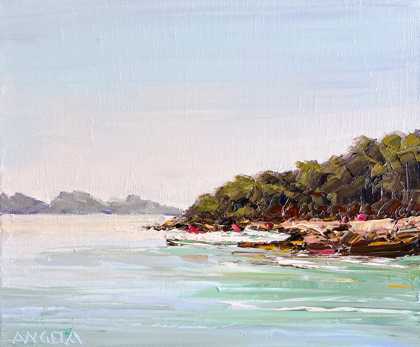 Quiet Tides - Gold Coast Gallery Of ArtAngela Hawkey