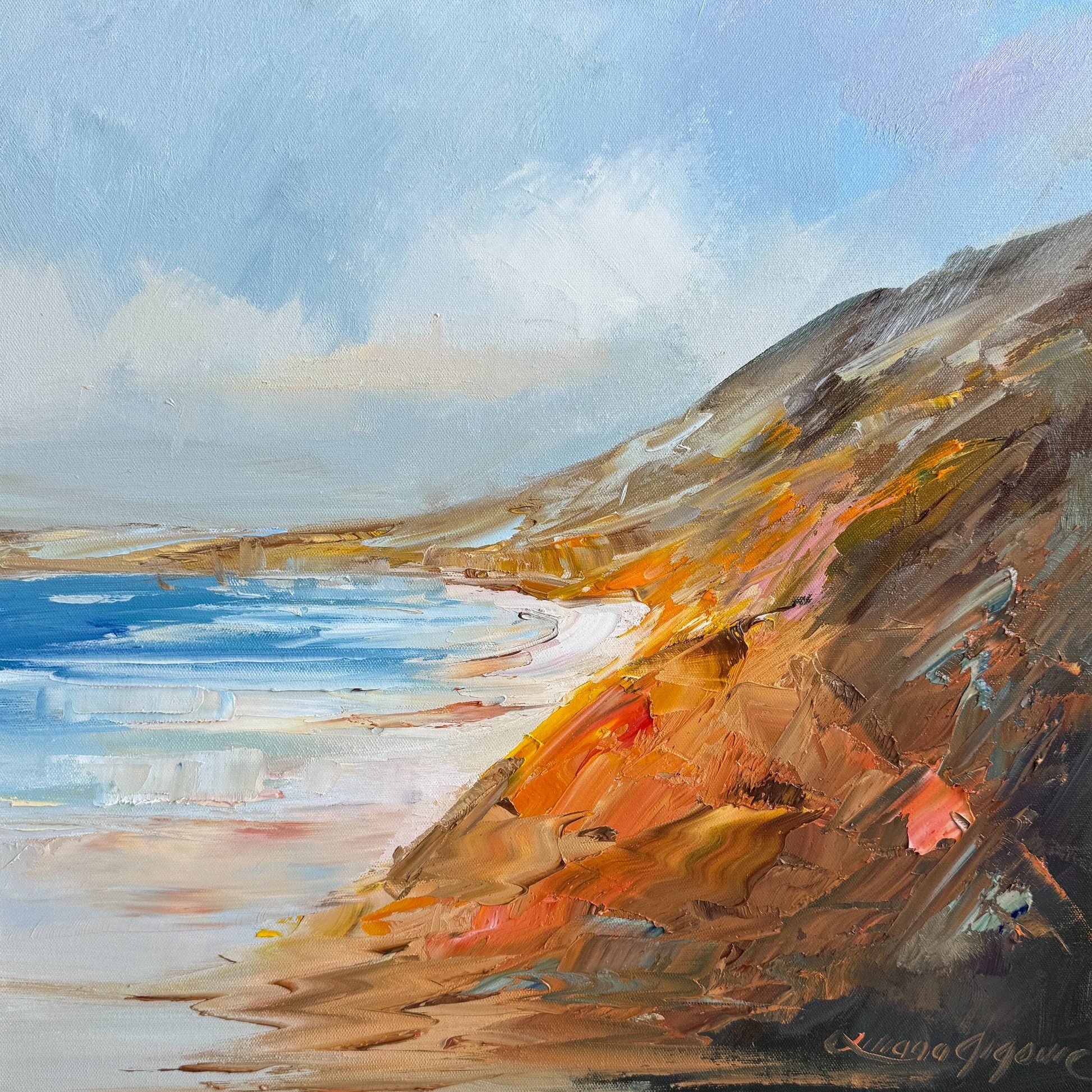 Rainbow beach no 19, - Gold Coast Gallery Of ArtLiliana Gigovic