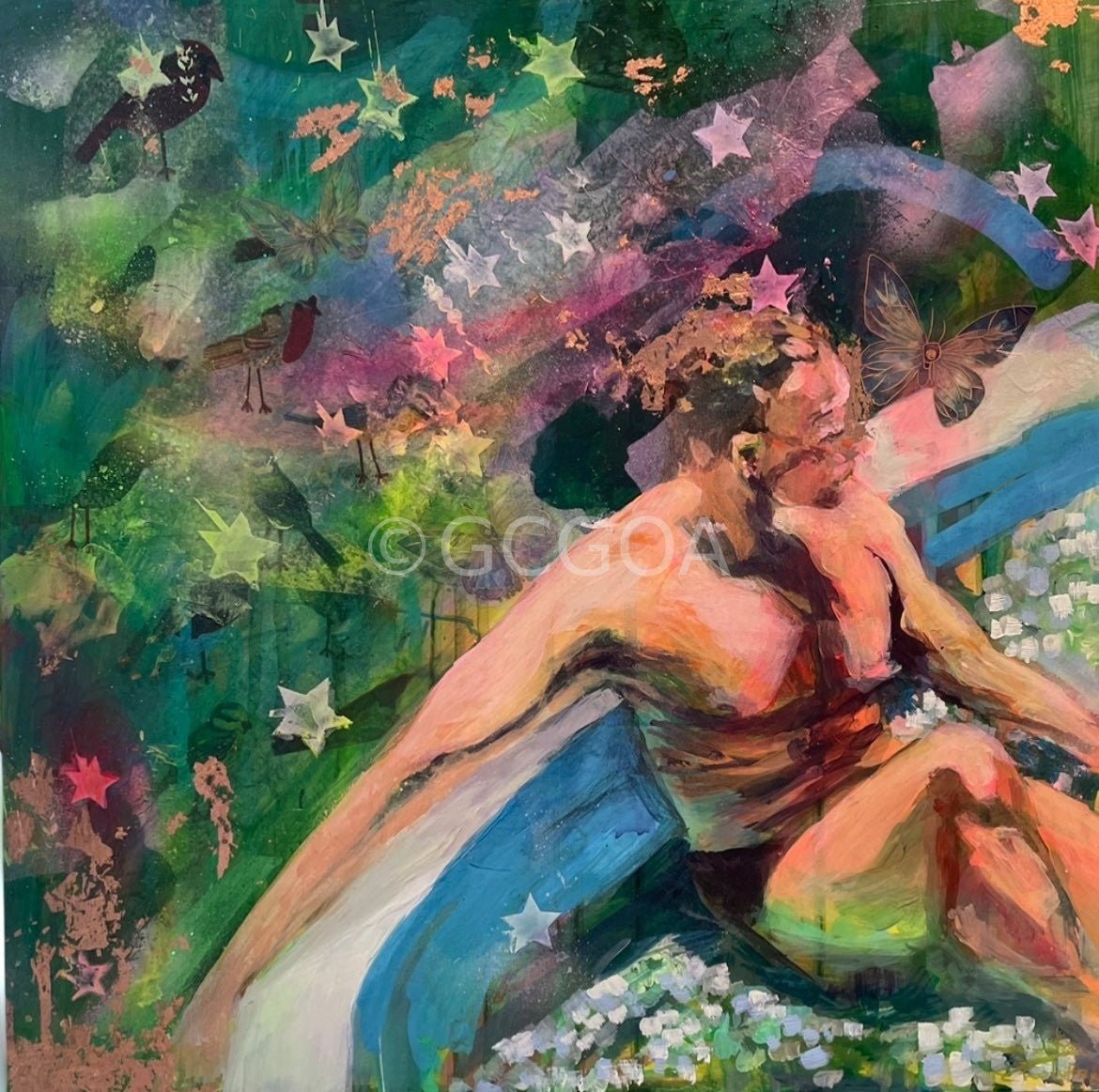 Rainbow Child - Original Artwork - Gold Coast Gallery Of ArtNatasha Charlotte