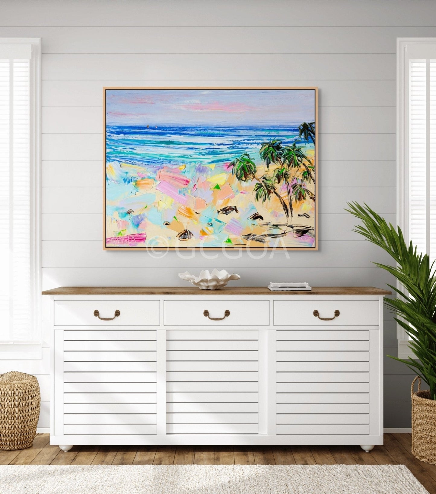 Rainbow Ice creams - Original Art - Gold Coast Gallery Of ArtAngela Hawkey