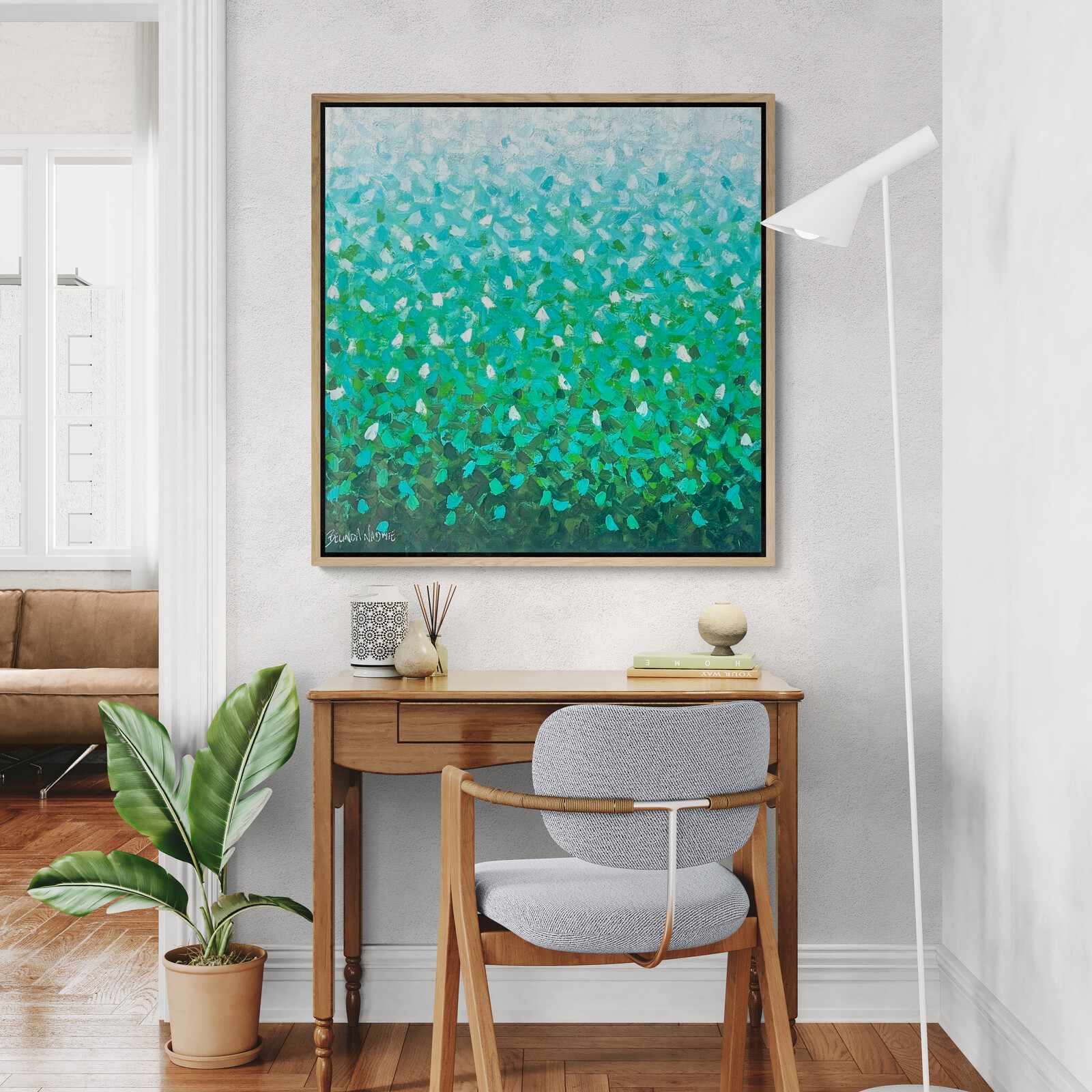 Rainforest Dreaming 5 - Original Art - Gold Coast Gallery Of ArtBelinda Nadwie