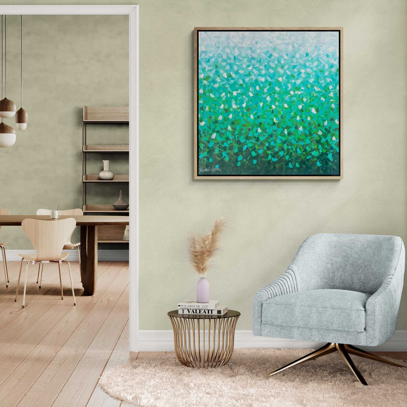 Rainforest Dreaming 5 - Original Art - Gold Coast Gallery Of ArtBelinda Nadwie