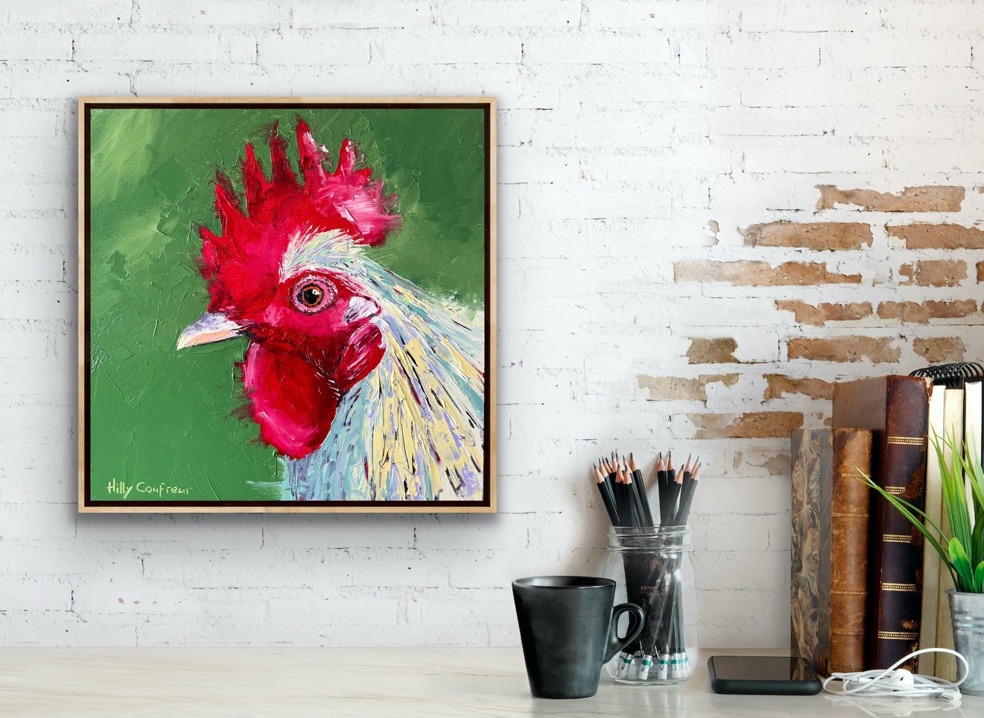 Ralphy the Rooster - Gold Coast Gallery Of ArtHilly Coufreur
