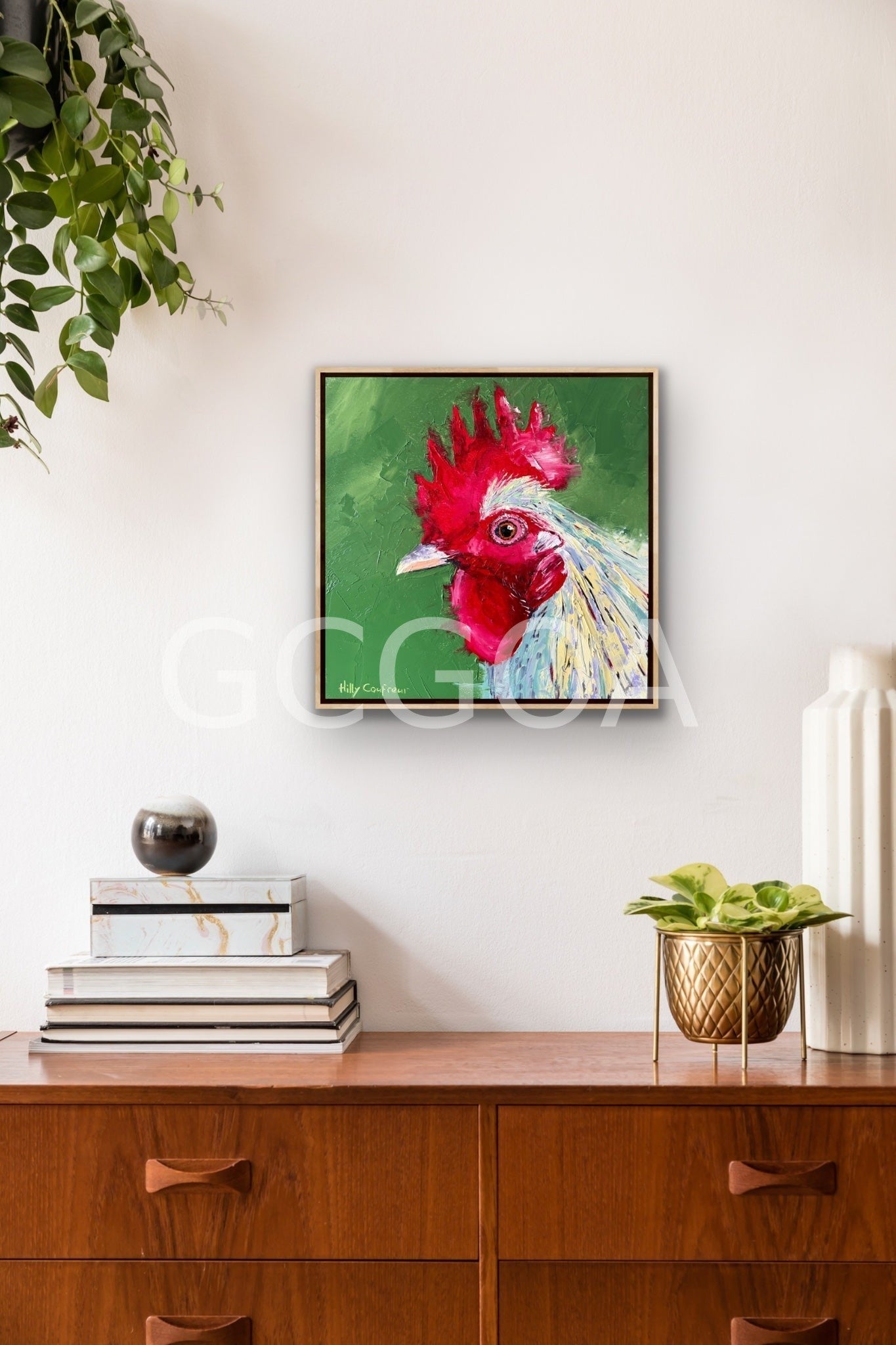 Ralphy the Rooster - Gold Coast Gallery Of ArtHilly Coufreur