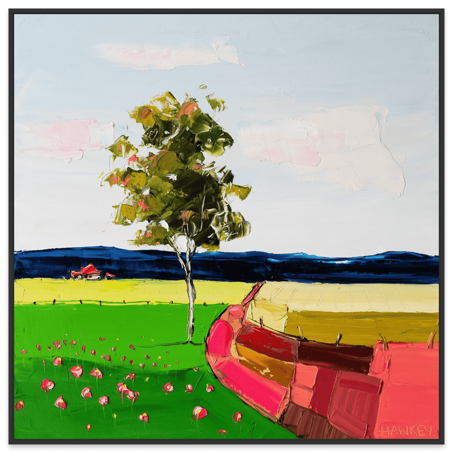 Red Brick Road - Fine Art Print - Gold Coast Gallery Of ArtAngela Hawkey