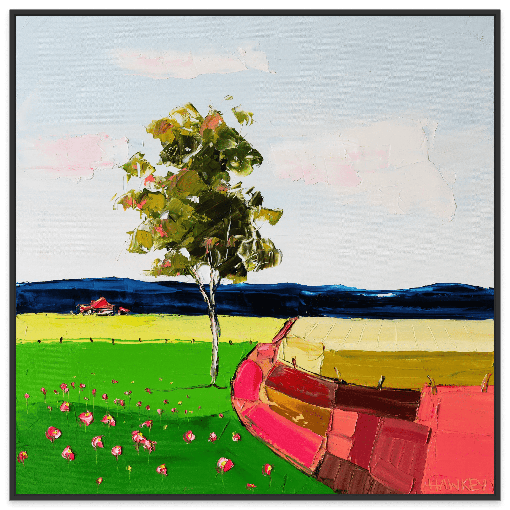 Red Brick Road - Fine Art Print - Gold Coast Gallery Of ArtAngela Hawkey