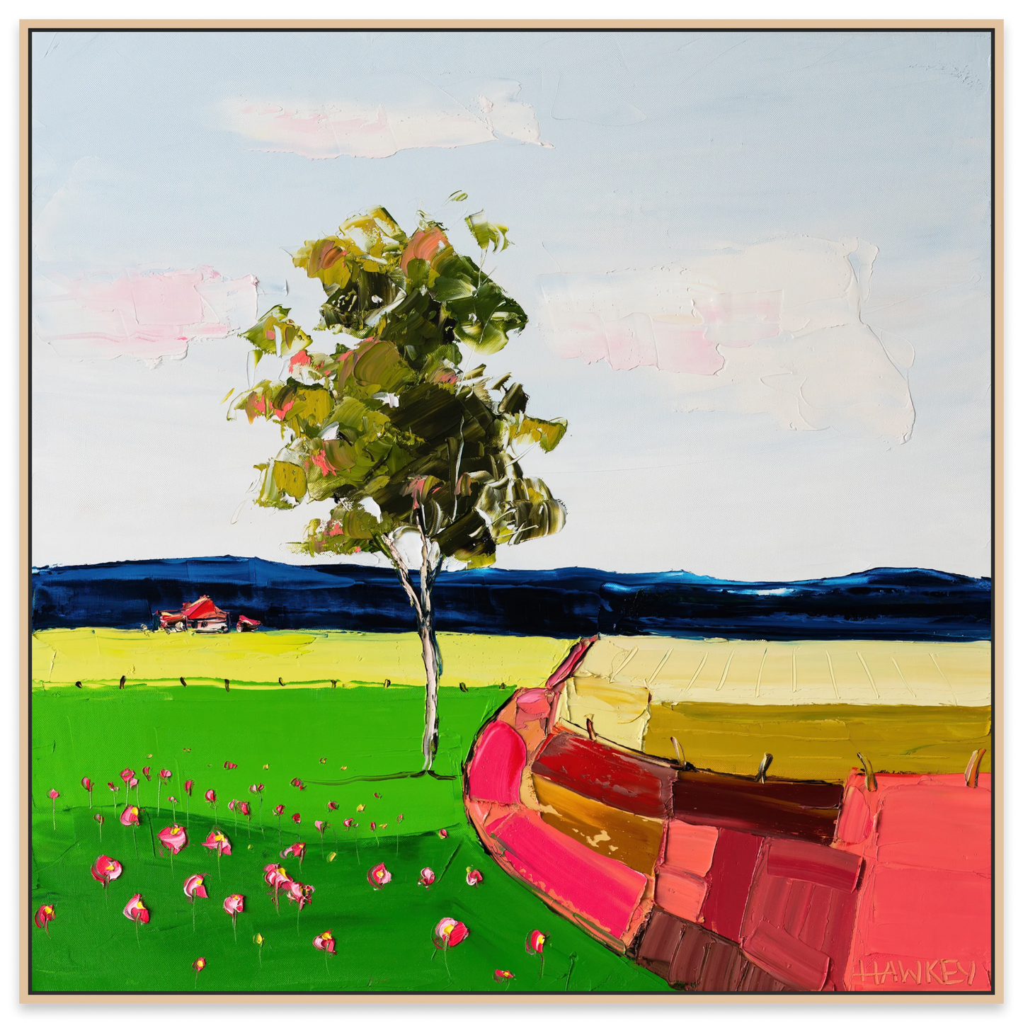 Red Brick Road - Fine Art Print - Gold Coast Gallery Of ArtAngela Hawkey