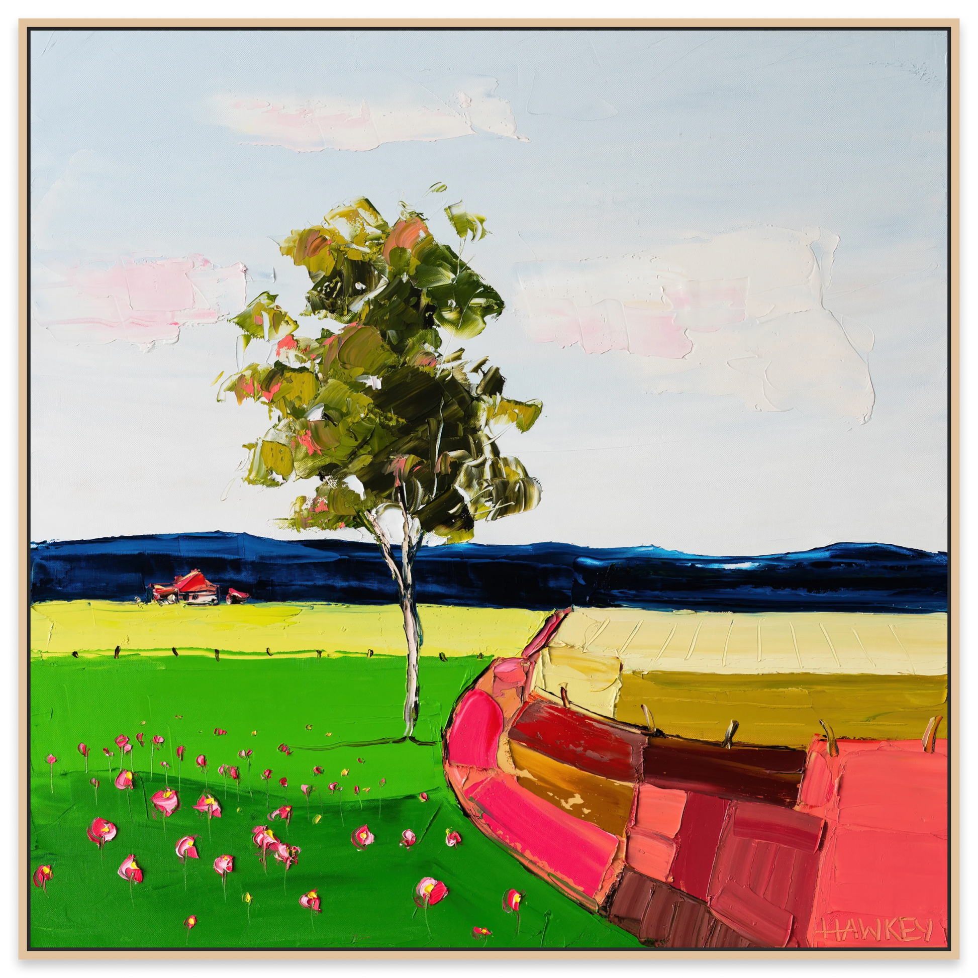 Red Brick Road - Fine Art Print - Gold Coast Gallery Of ArtAngela Hawkey