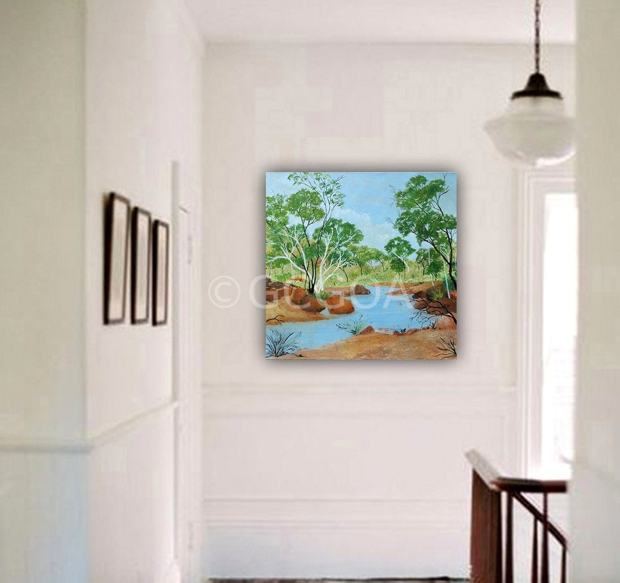 Red Centre Creek - Original Art - Gold Coast Gallery Of ArtDoodie Herman