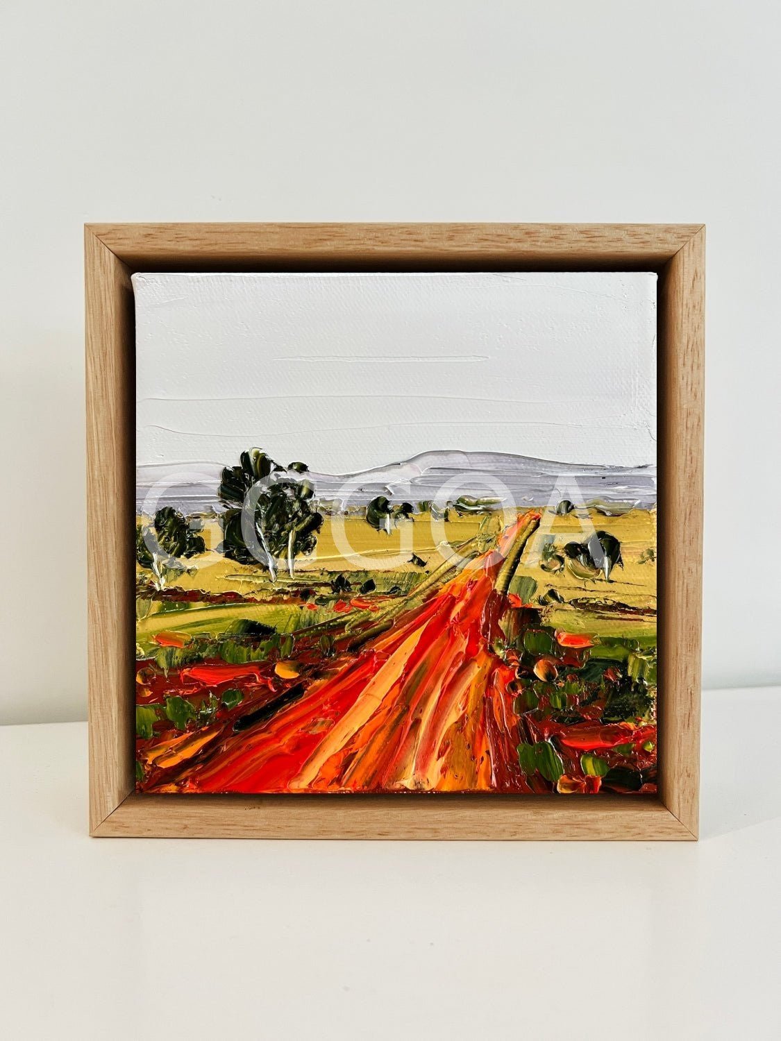 Red Earth Road - Mini - Gold Coast Gallery Of ArtAngela Hawkey