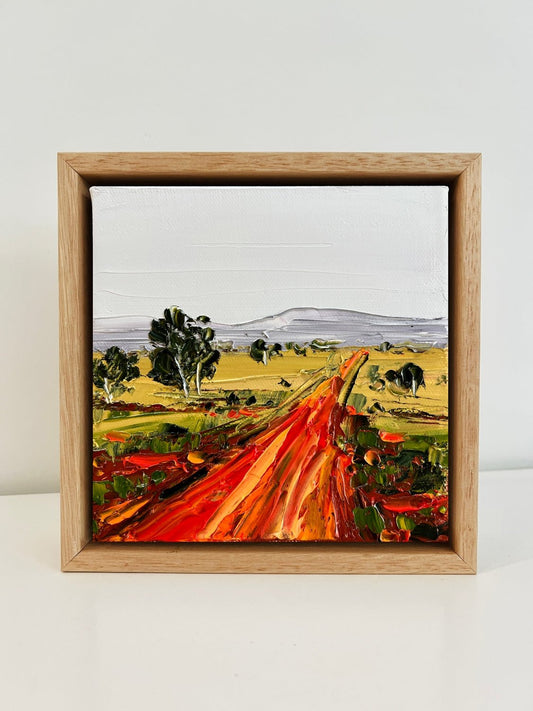Red Earth Road - Mini - Gold Coast Gallery Of ArtAngela Hawkey