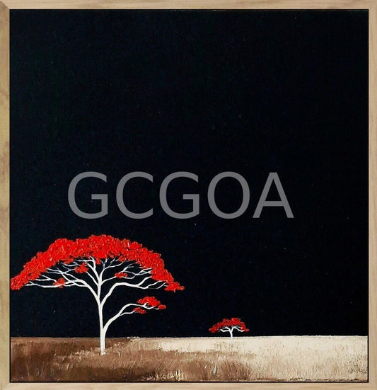 Red Trees Beyond The Quiet - Gold Coast Gallery Of ArtLucinda Leveille