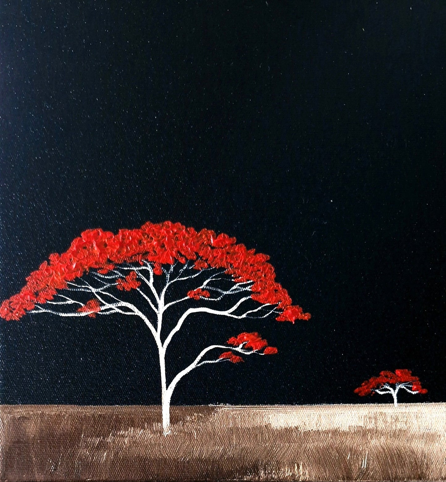 Red Trees Beyond The Quiet - Gold Coast Gallery Of ArtLucinda Leveille