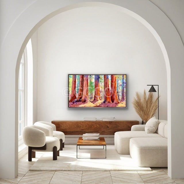 Redwood Forest 2 - Original Art - Gold Coast Gallery Of Artjos coufreur