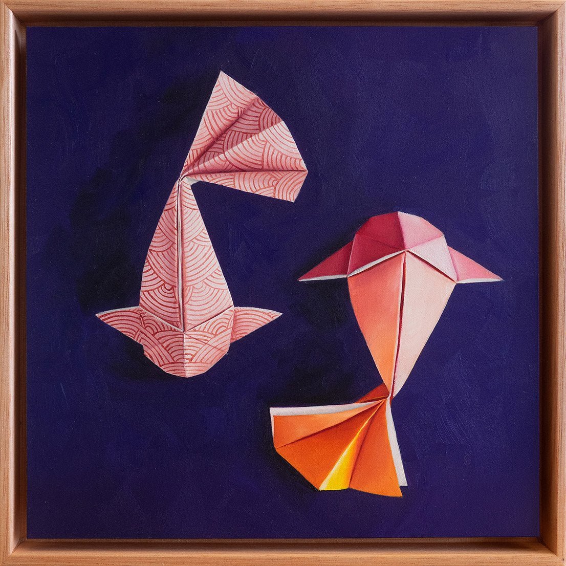 Rendezvous in Resting Waters - Original Art - Gold Coast Gallery Of ArtSarah Park