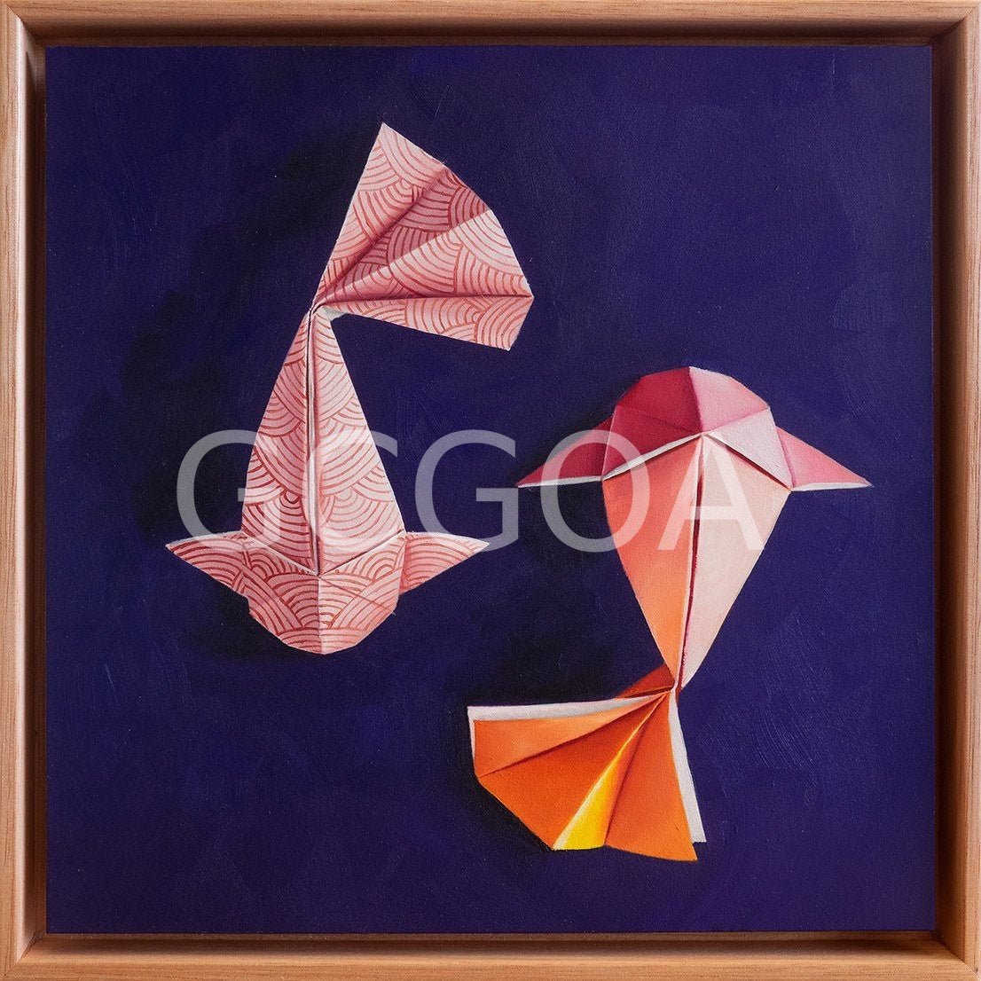 Rendezvous in Resting Waters - Original Art - Gold Coast Gallery Of ArtSarah Park