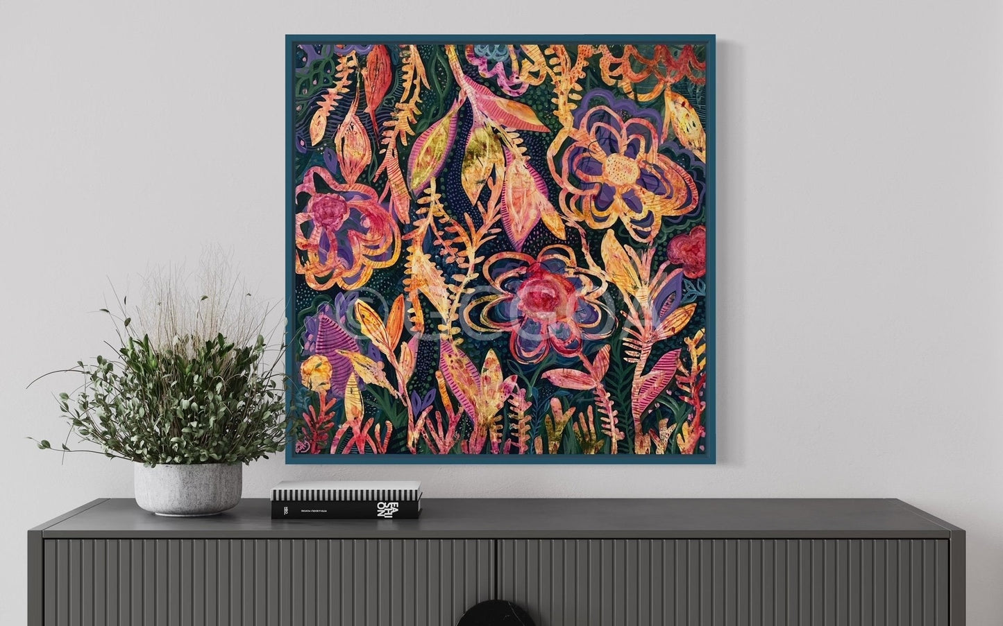 Rhapsody in Bloom - Original Art - Gold Coast Gallery Of ArtDebra Duffy