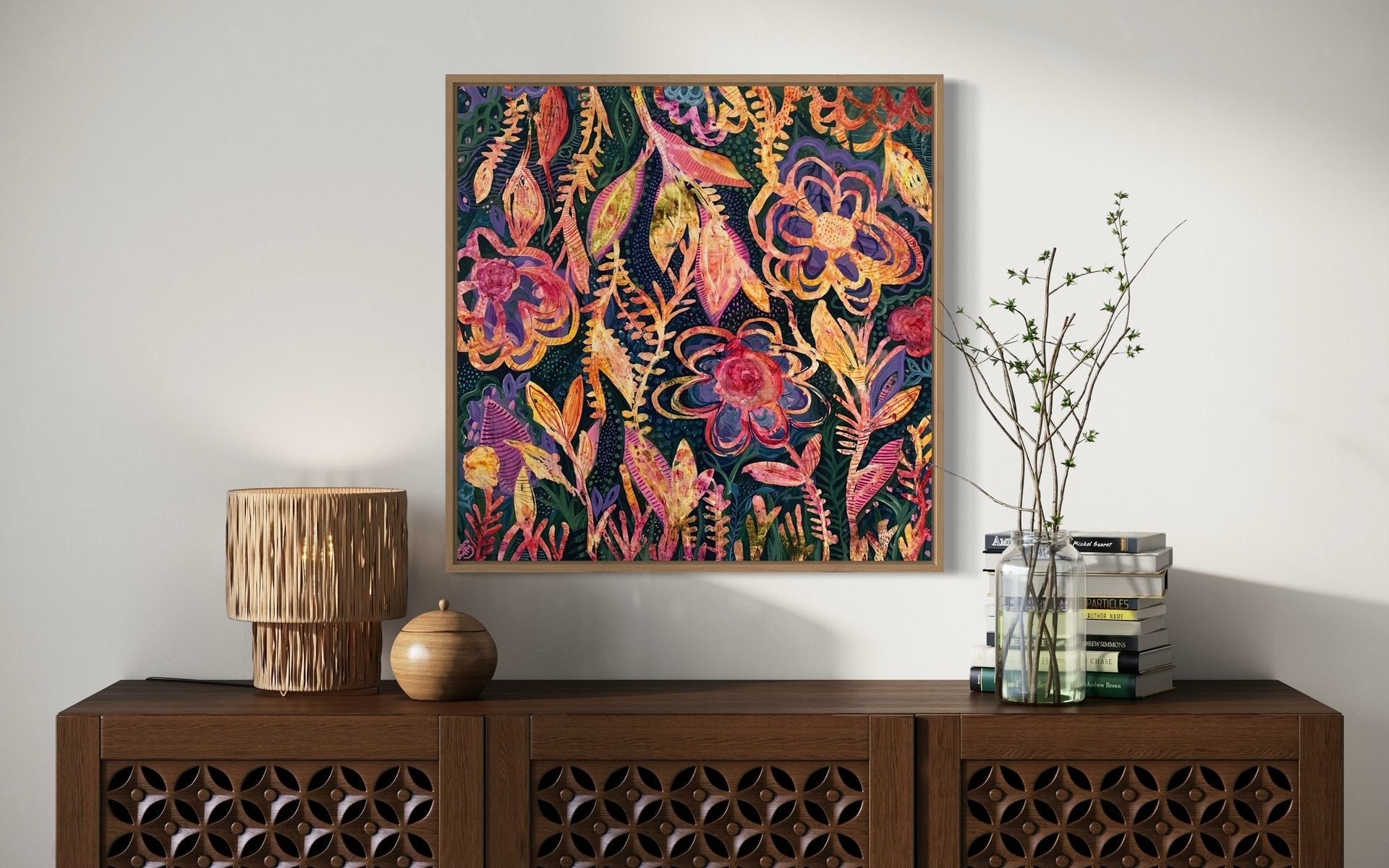 Rhapsody in Bloom - Original Art - Gold Coast Gallery Of ArtDebra Duffy