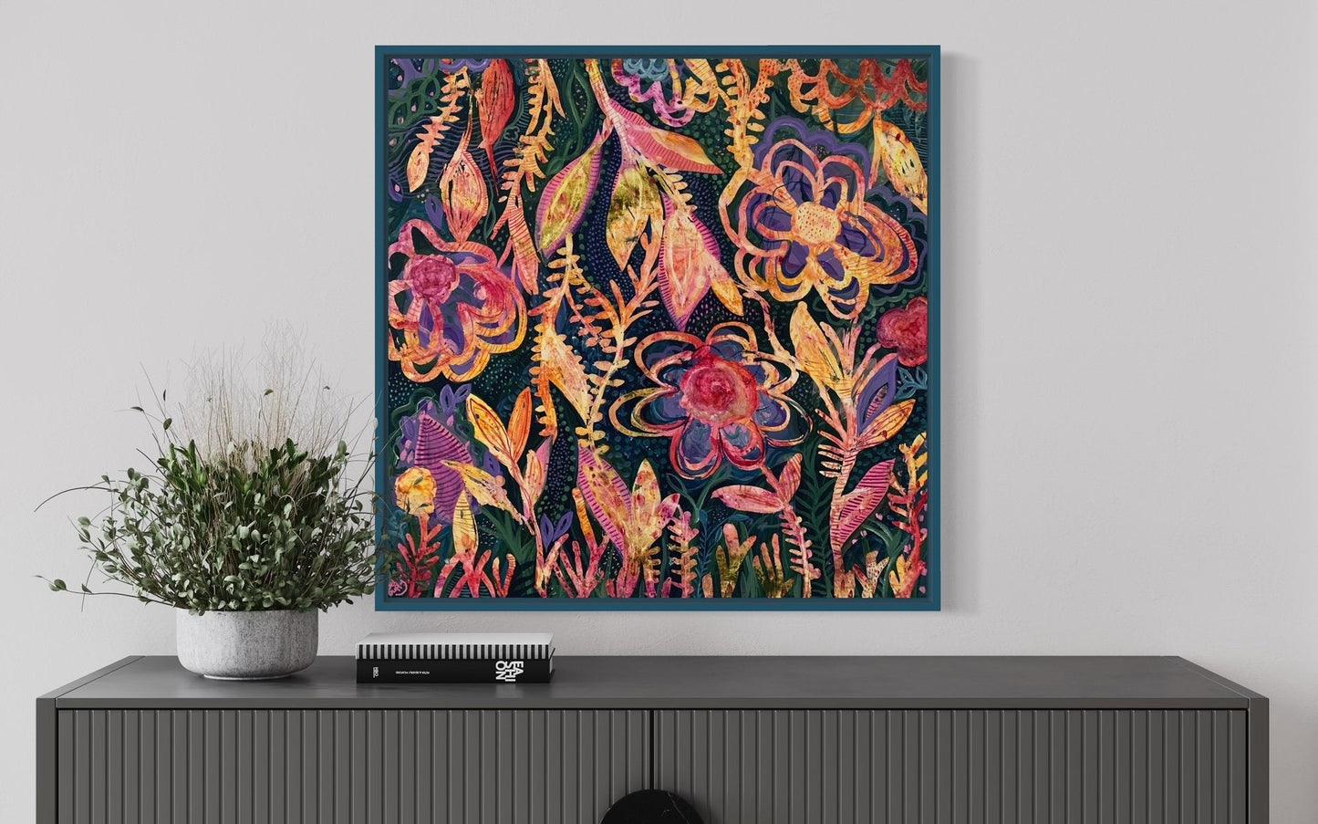 Rhapsody in Bloom - Original Art - Gold Coast Gallery Of ArtDebra Duffy