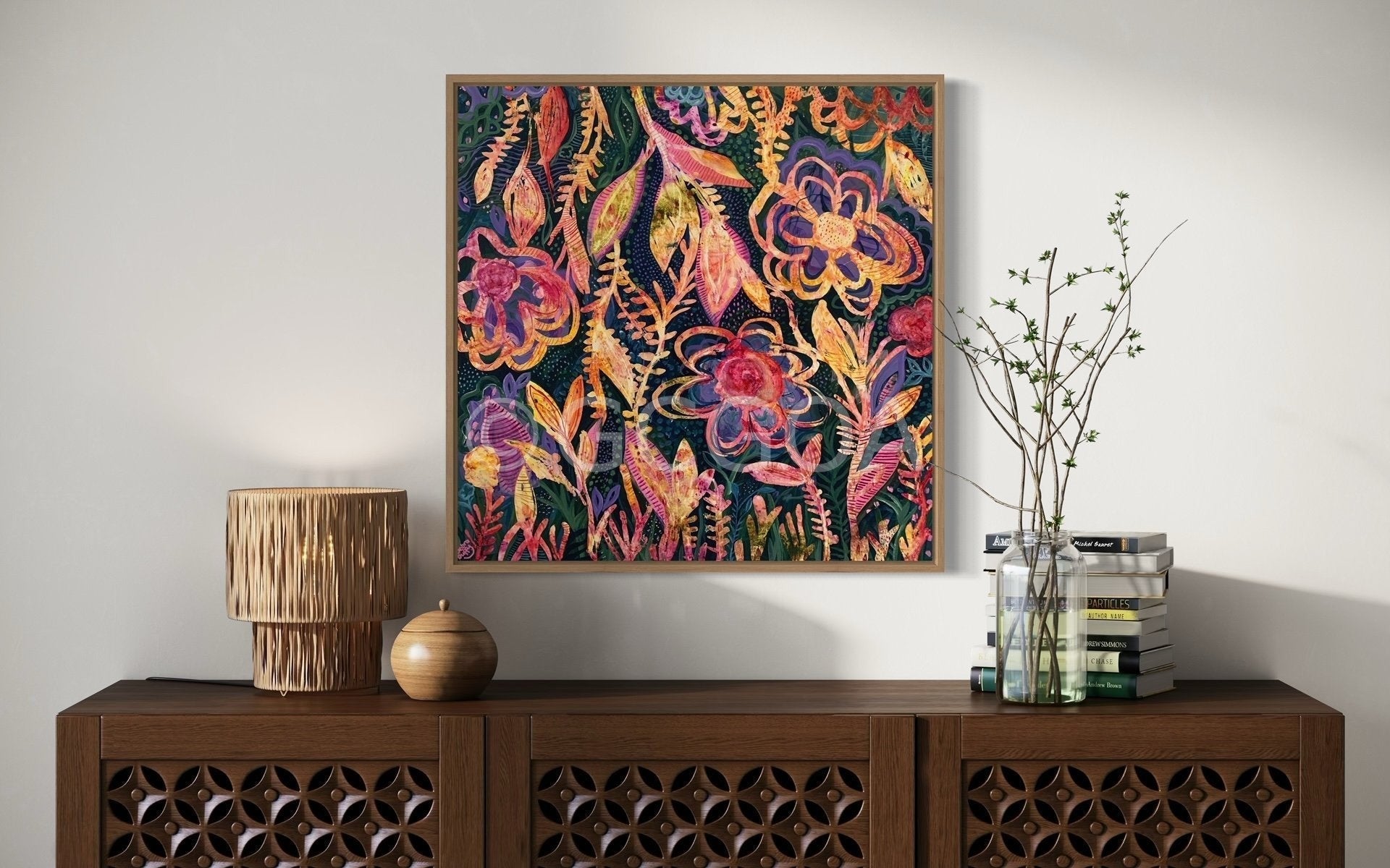 Rhapsody in Bloom - Original Art - Gold Coast Gallery Of ArtDebra Duffy