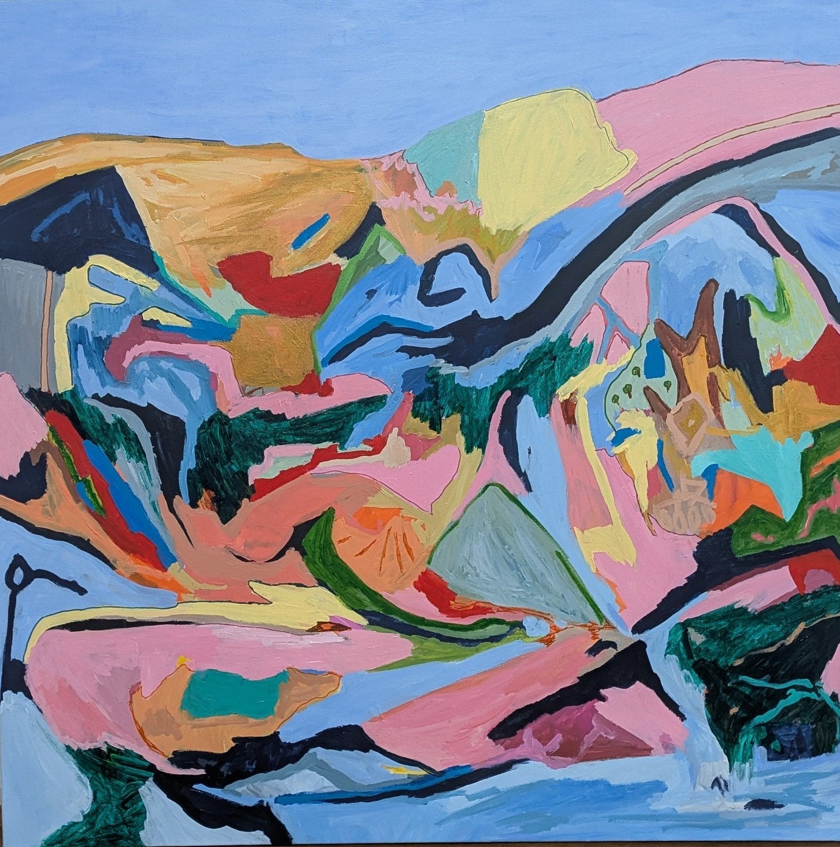 Rhythms of the Open Land - Original Art - Gold Coast Gallery Of ArtAlpana Rai