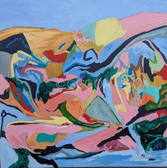 Rhythms of the Open Land -Original Art - Gold Coast Gallery Of ArtAlpana Rai