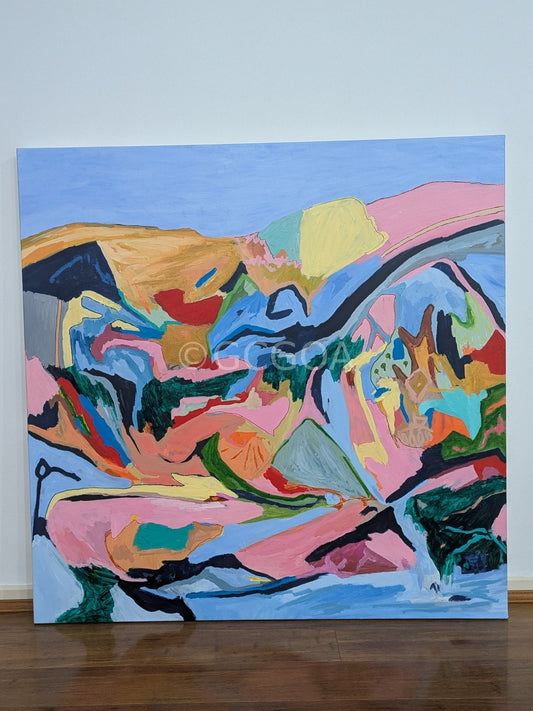 Rhythms of the Open Land -Original Art - Gold Coast Gallery Of ArtAlpana Rai