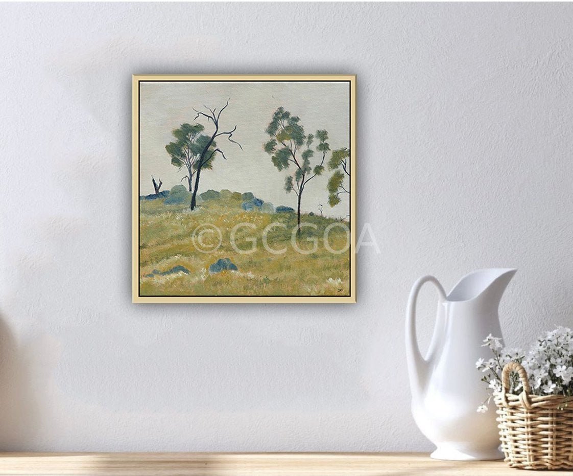 Riverina Hillside - Gold Coast Gallery Of ArtDoodie Herman