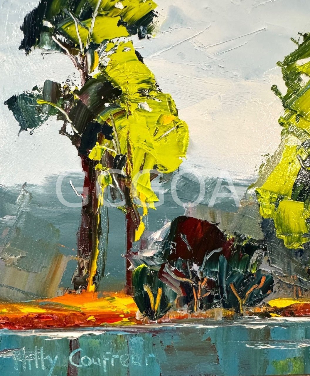 Riverside - Plein Air - Gold Coast Gallery Of ArtHilly Coufreur