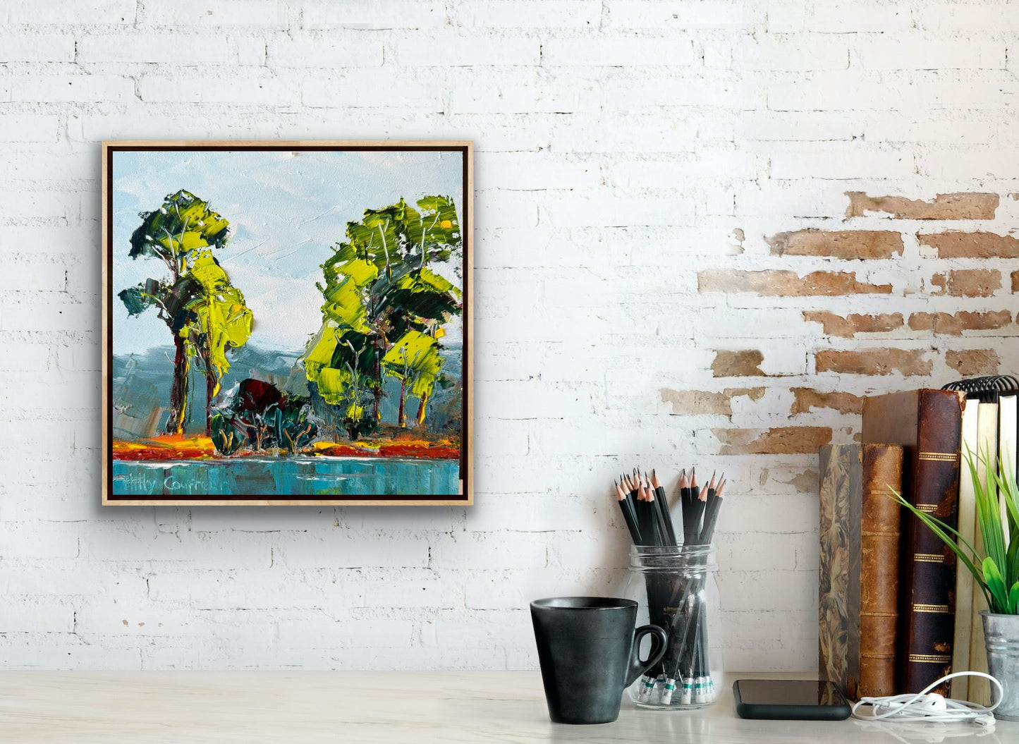 Riverside - Plein Air - Gold Coast Gallery Of ArtHilly Coufreur