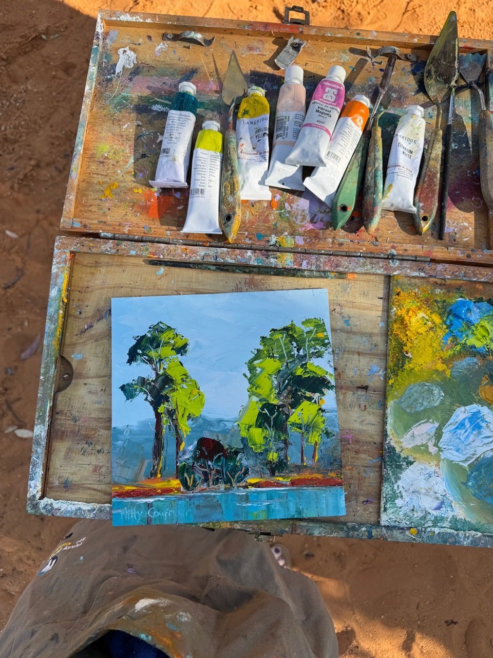 Riverside - Plein Air - Gold Coast Gallery Of ArtHilly Coufreur