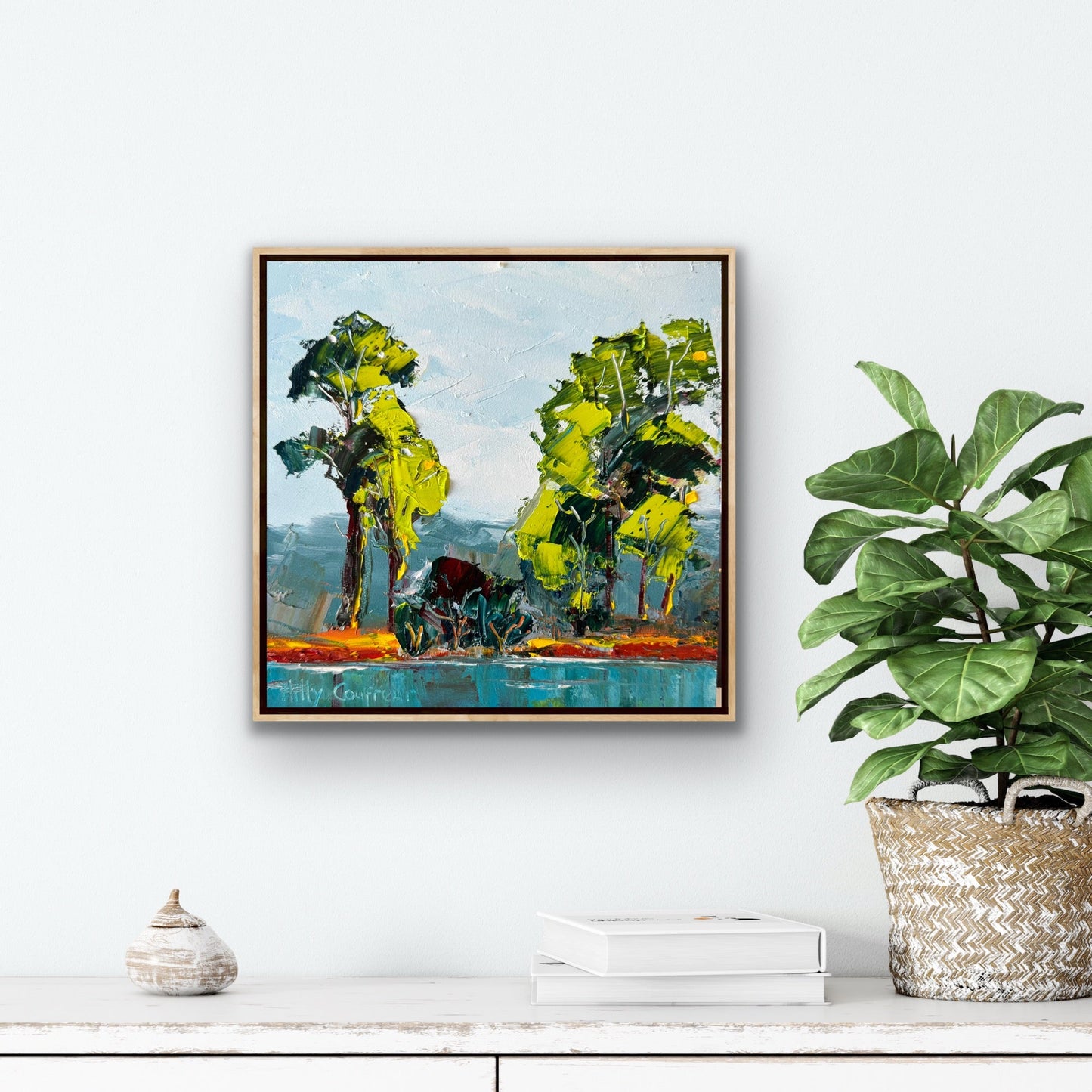 Riverside - Plein Air - Gold Coast Gallery Of ArtHilly Coufreur