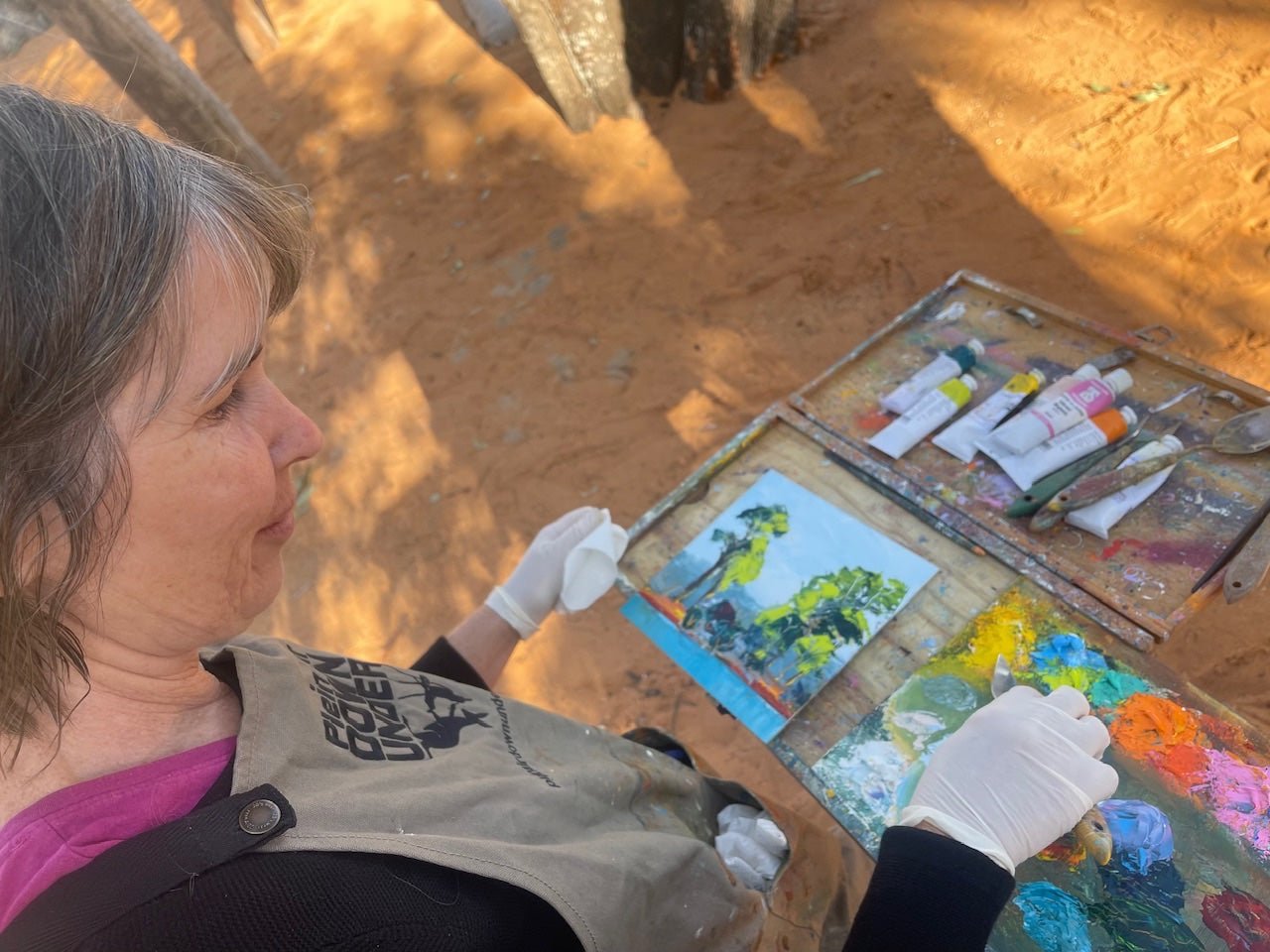 Riverside - Plein Air - Gold Coast Gallery Of ArtHilly Coufreur