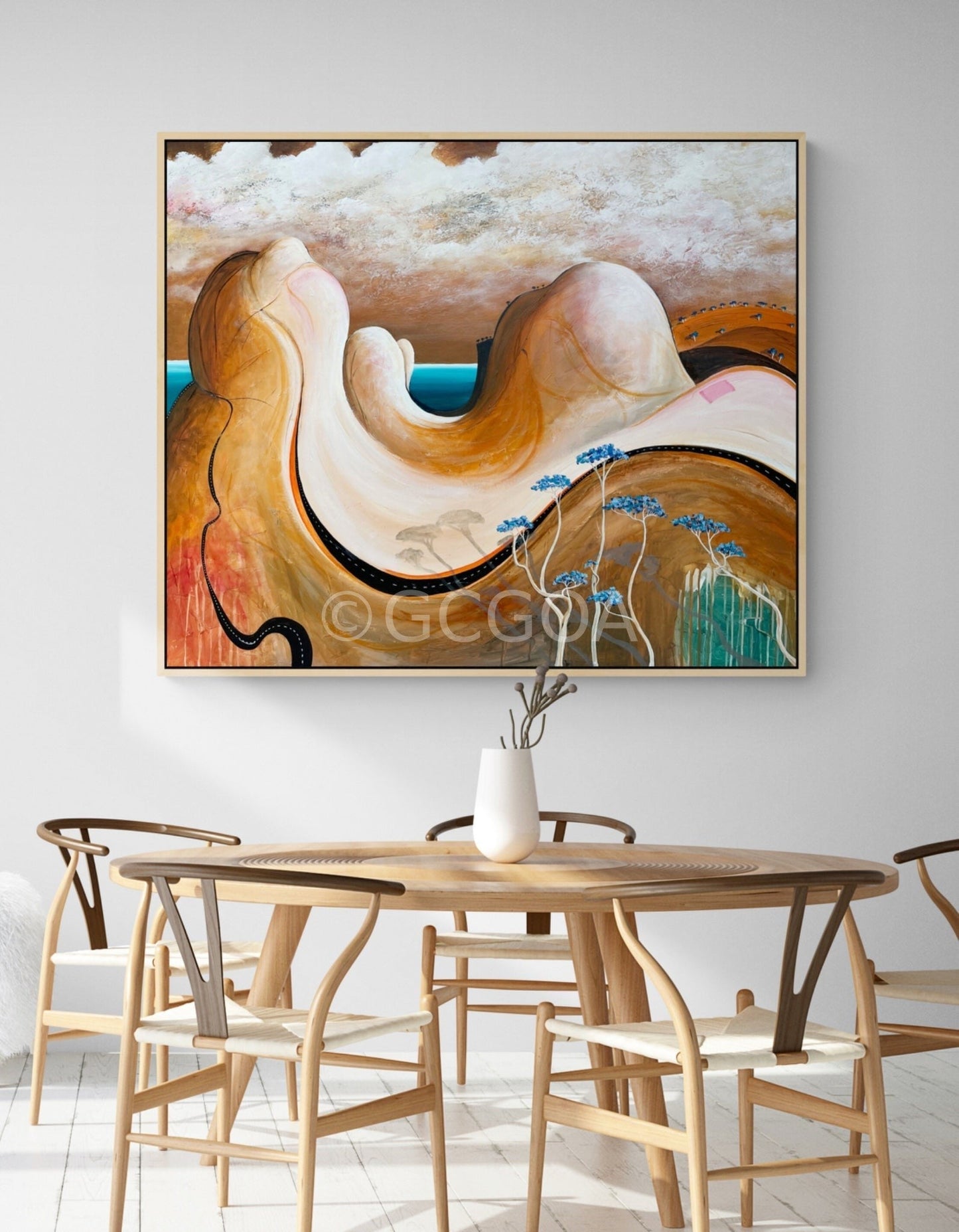 Road From Sunnymede - Original Art - Gold Coast Gallery Of ArtTania Chanter