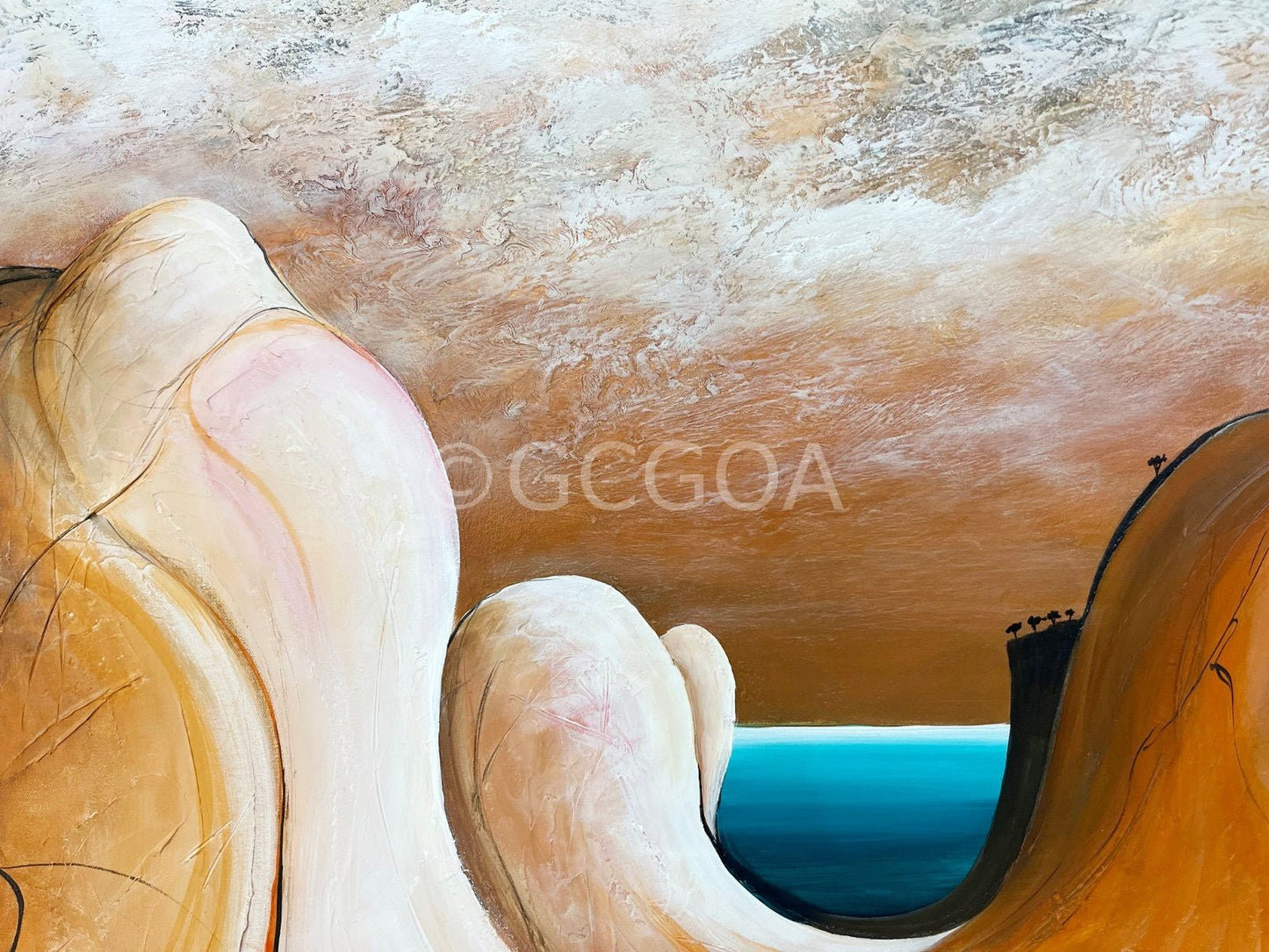 Road From Sunnymede - Original Art - Gold Coast Gallery Of ArtTania Chanter