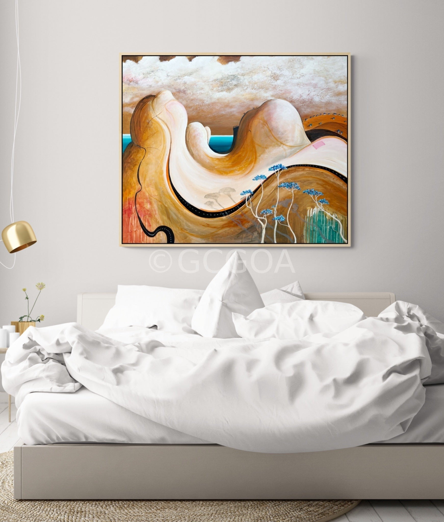 Road From Sunnymede - Original Art - Gold Coast Gallery Of ArtTania Chanter