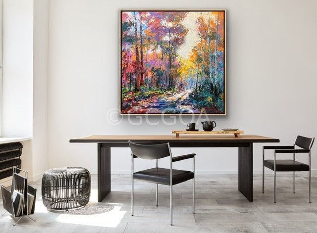 Road through the Forest 11 - Original Art - Gold Coast Gallery Of ArtJos Coufreur